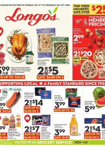 Longos offer thumb