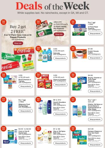Walgreens offer thumb