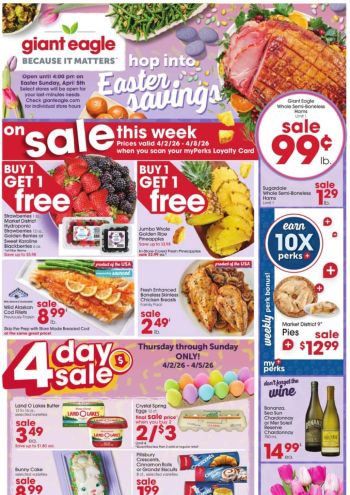 Giant Eagle offer thumb