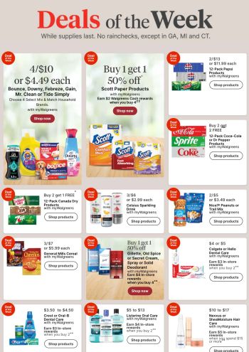 Walgreens offer thumb