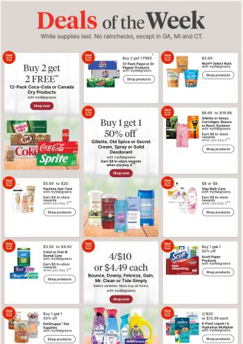 Walgreens offer thumb