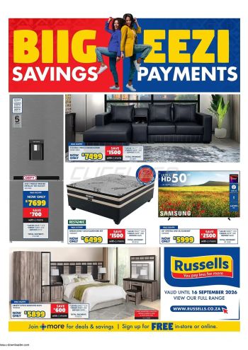 Russells offer thumb
