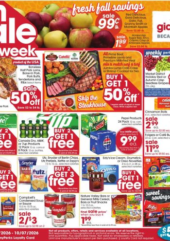 Giant Eagle offer thumb