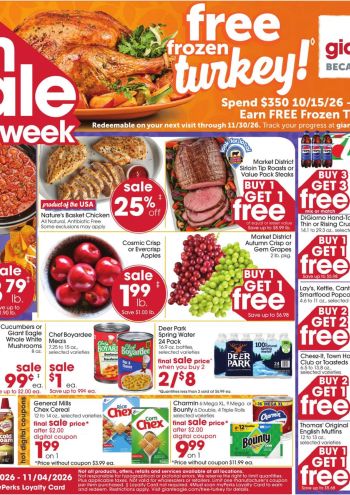 Giant Eagle offer thumb